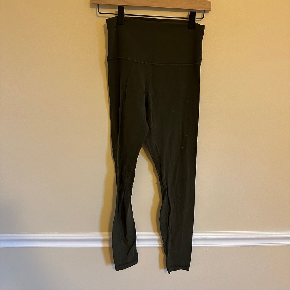 Lululemon Align Olive Green High-Waisted Leggings
